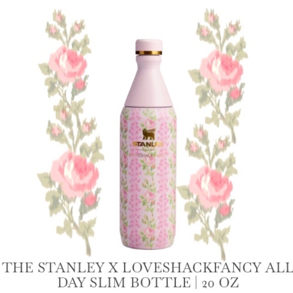 New in Box-Stanley X LoveShackFancy All Day Slim | 20 Oz Blooming Heirloom - Picture 1 of 2
